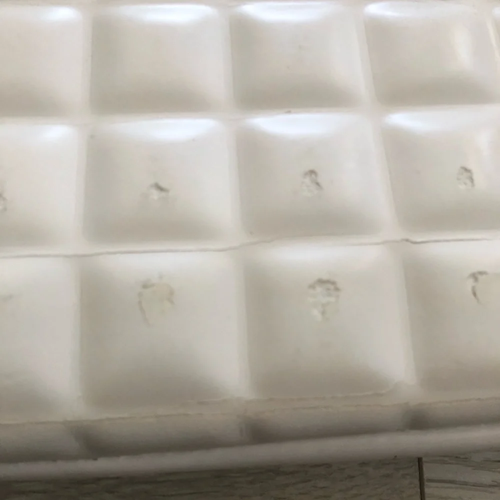 Knomo London White Quilted Laptop Sleeve Case Bag